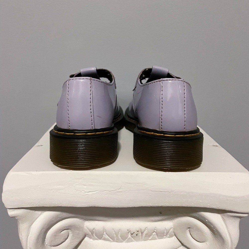 Kids Doc Martens Purple Mary Jane - Picture 5 of 6